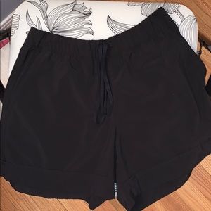 Black athleta shorts